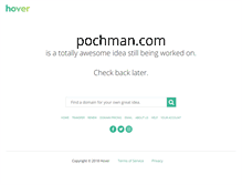 Tablet Screenshot of pochman.com
